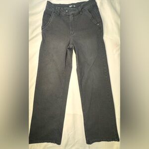 OAT New York Straight Leg Jeans Black - Size 4/27